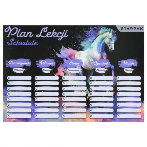 Plan lekcji Horses Starpak (560063)