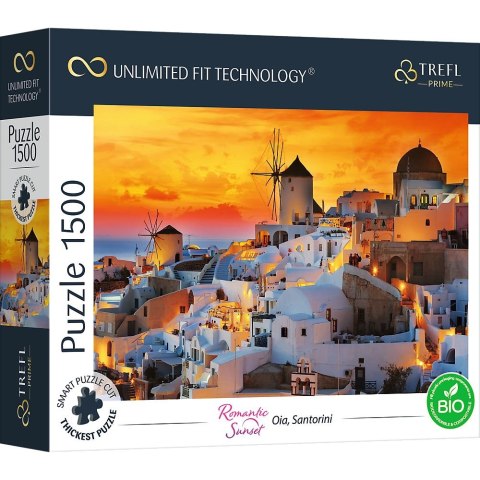 Puzzle Romantic Sunset: Oia, Santorini 1500 el. Trefl (26195)
