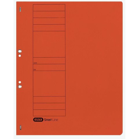 Skoroszyt oczkowy A4 pomarańczowy karton 250g Elba (100551874)