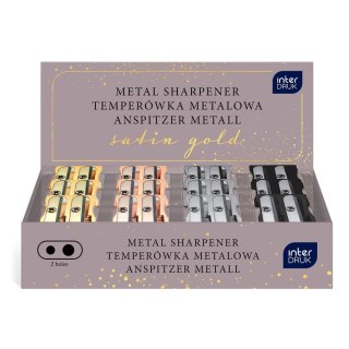 Temperówka Satin Gold podwójna mix metal Interdruk