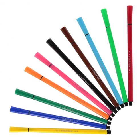 Cienkopis wkład mix 0,4mm 10kol. Starpak (569628)