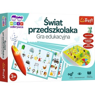 Gra edukacyjna Świat przedszkolaka Mały Odkrywca i Magiczny ołówek Świat przedszkolaka Magiczny ołówek Trefl (02112)