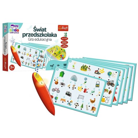 Gra edukacyjna Świat przedszkolaka Mały Odkrywca i Magiczny ołówek Świat przedszkolaka Magiczny ołówek Trefl (02112)