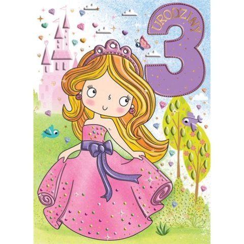 Kartka składana B6 3 królewna B6 Henry (5905701485260)