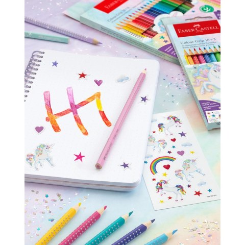 Kredki ołówkowe Unicorn 10+3 kol. Faber Castell (201542 FC)
