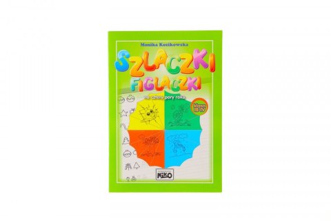 Książeczka edukacyjna szlaczki figlaczki Niko