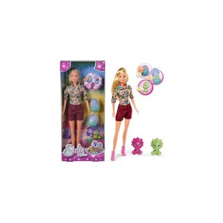 Lalka Steffi z dinozaurami [mm:] 290 Simba (573-3606)