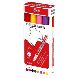 Marker specjalistyczny do odziezy wkład mix 1-4mm Toma