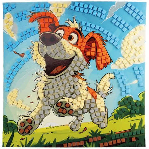 Mozaika biegnący pies Fun&Joy