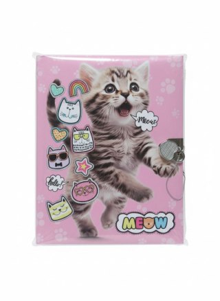 Pamiętnik Meow [mm:] 140x180 Happy Color (YR DBL 36M25)