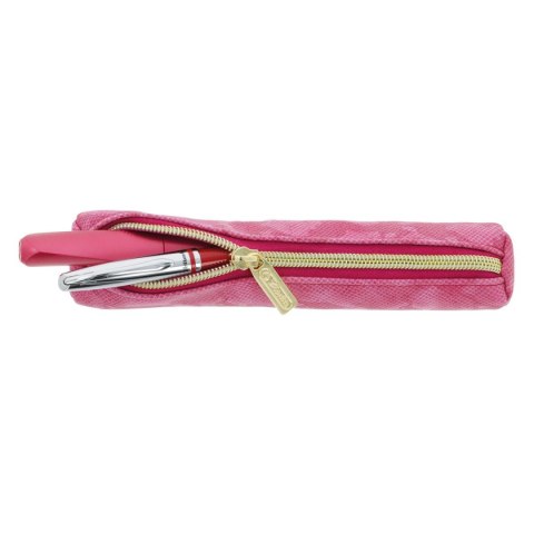 Piórnik Kosmetyczka Okrągła Snake róż 50046614 Herlitz (300001584)