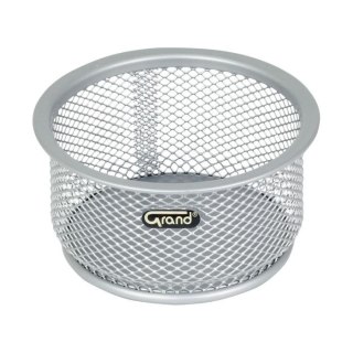Pojemnik na długopisy srebrny metal Grand (GR-010S)