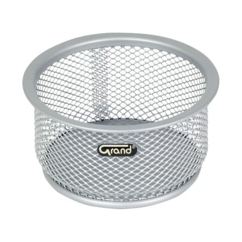 Pojemnik na długopisy srebrny metal Grand (GR-010S)
