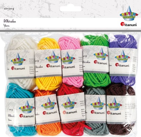 Włóczka Craft-Fun Series 10 kol. Titanum