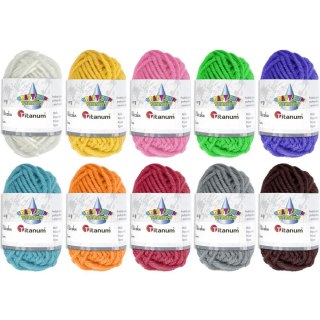 Włóczka Craft-Fun Series 10 kol. Titanum