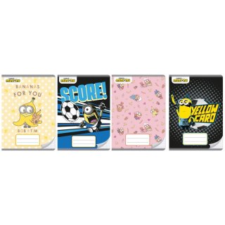 Zeszyt Minionki A5 16k. 70g krata Beniamin (5689)