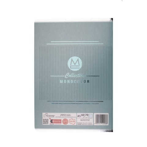 Zeszyt monokolor A5 60k. krata Beniamin (5368)