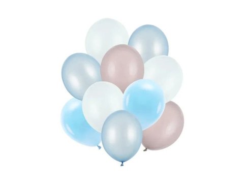 Balon gumowy Zestaw balonów lateksowych, mix mix 270mm 30cal Partydeco (ZBL3)
