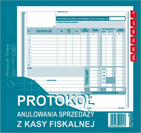 Druk offsetowy O pap. 2/3 A4 80k. Michalczyk i Prokop (171-2)