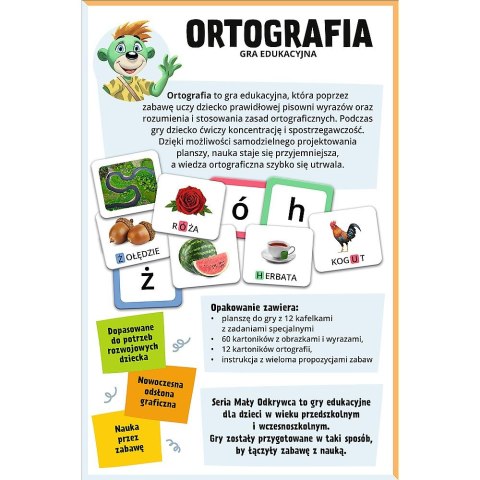 Gra edukacyjna Gabby Mały odkrywca Ortografia Trefl (02803)