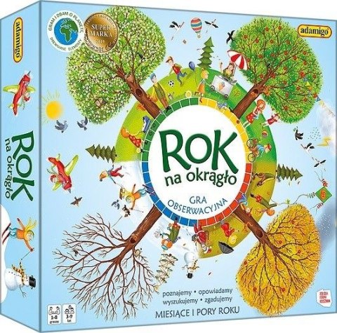 Gra edukacyjna Rok na okrągło Adamigo