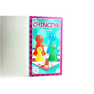 Gra planszowa Chińczyk-węże i drabiny chińczyk Abino