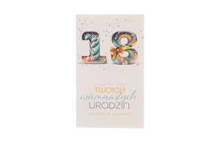 Kartka składana 18-stka DL Pol-Mak (LOBK_UR18)