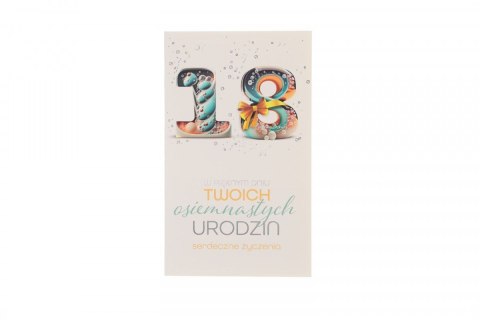 Kartka składana 18-stka DL Pol-Mak (LOBK_UR18)