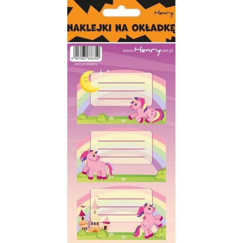 Naklejka na zeszyt Kucyk Henry (5907465666350)