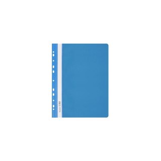 Skoroszyt przetargowa z zawieszką A4 niebieski jasny PVC PCW Biurfol (ST-02-13)