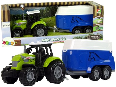 Traktor z przyczepą dla konia Lean (11107)