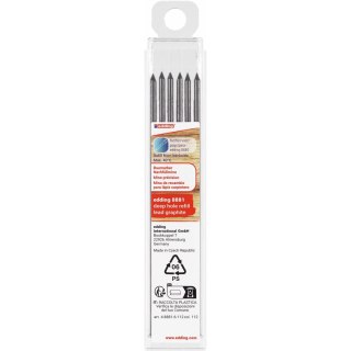 Wkład do ołówka (grafit) Budowlany E-8881 do ołówka E-8880 Edding (ED-8881-6-112)