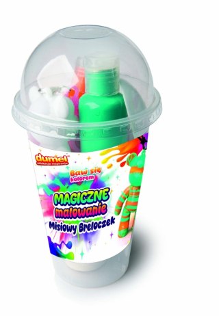 Zestaw kreatywny dla dzieci MAGICZNE MALOWANIE- MISIOWY BRELOCZEK Dumel (DD30620)