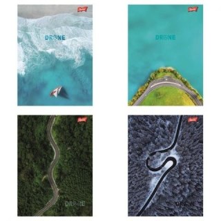 Zeszyt Drone A5 60k. 70g krata Unipap