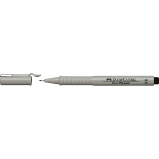 Cienkopis kreślarski Faber-Castell Ecco Pigment 0,6 mm czarny (FC166699)