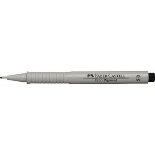 Cienkopis kreślarski Faber-Castell Ecco Pigment czarny (FC166899)