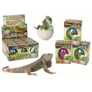 Figurka Wykluwające się Magiczne Jajko Jaszczurka Rosnące 6 cm Lean (14903)