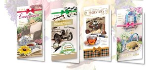 Kartka składana DL Top Graphic (DLXO)