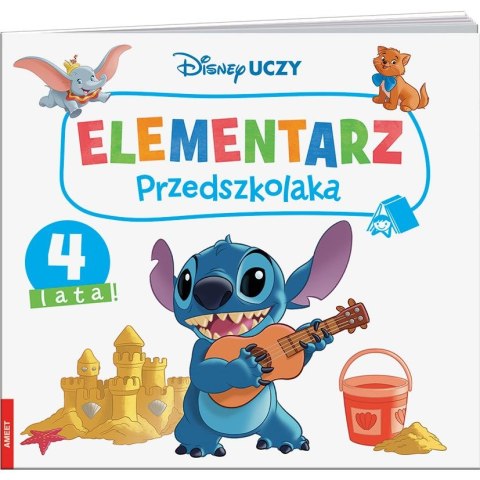 Książka dla dzieci Disney Uczy. Elementarz przedszkolaka. 4 lata Ameet