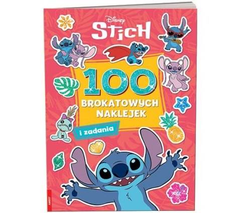 Książka dla dzieci Stich. 100 brokatowych naklejek Ameet (NB 9107)