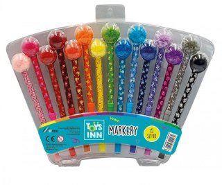 Marker do papieru z pomponem wkład mix Stnux (STN9032)