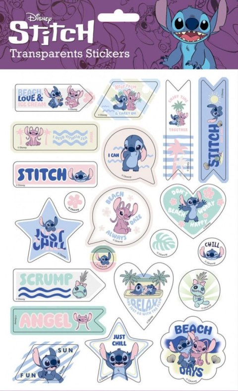 Naklejka na zeszyt Stitch Beniamin