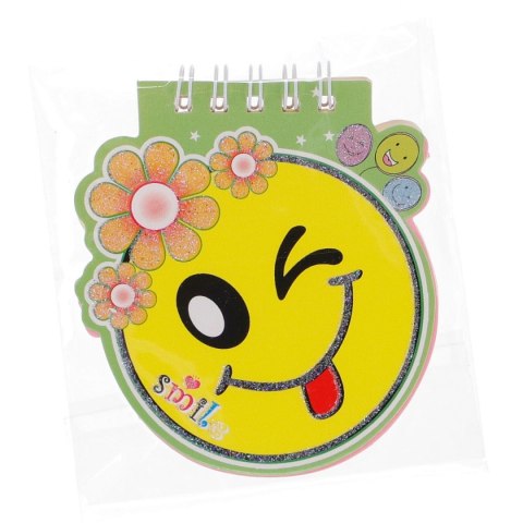 Notes (notatnik) sztancowany uśmiech czysty [mm:] 85x85 Ktw (900040)