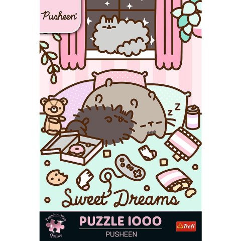 Puzzle Stitch Premium Plus Pusheen 1000 el. Trefl (12080)