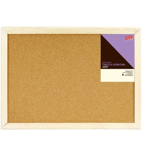 Tablica korkowa w ramie drewnianej [mm:] 900x1200 Grand (120-1513)