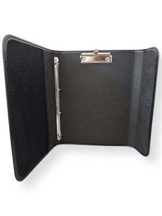 Teczka konferencyjna Typ B A4 czarny ekoskóra Majewski Ryszard (TKFB)