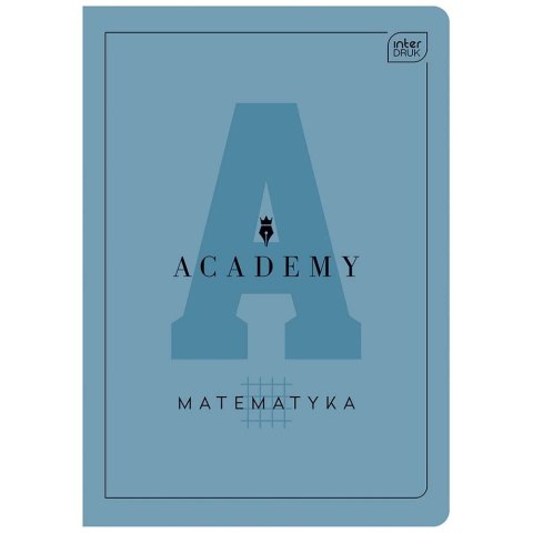 Zeszyt tematyczny ACADEMY A5 60k. 90g KRATKA Interdruk (ZE60#MATACA)