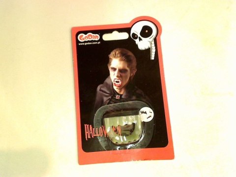 Akcesoria do kostiumów HALLOWEEN ZĘBY Godan (ASCK-DA005)