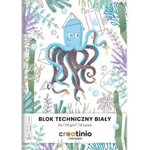 Blok techniczny A3 10k Top 2000