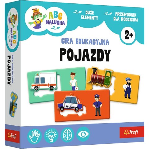 Gra edukacyjna ABC Malucha Pojazdy Trefl (02907)